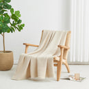 100% Cotton Waffle Weave Blanket - Mikala Collection by Great Bay Home