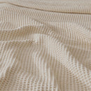100% Cotton Waffle Weave Blanket - Mikala Collection by Great Bay Home