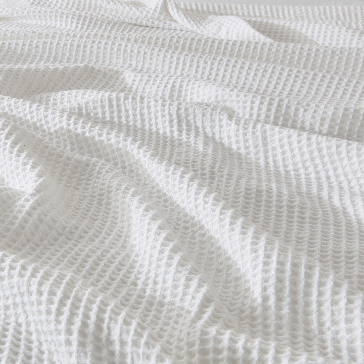 100% Cotton Waffle Weave Blanket - Mikala Collection, photo 37 of 46