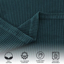 100% Cotton Waffle Weave Blanket - Mikala Collection by Great Bay Home