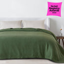 100% Cotton Waffle Weave Blanket - Mikala Collection by Great Bay Home