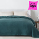 100% Cotton Waffle Weave Blanket - Mikala Collection by Great Bay Home
