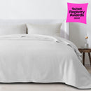100% Cotton Waffle Weave Blanket - Mikala Collection by Great Bay Home