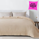 100% Cotton Waffle Weave Blanket - Mikala Collection by Great Bay Home