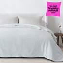 100% Cotton Waffle Weave Blanket - Mikala Collection by Great Bay Home