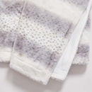 Faux Fur Printed Throw Blanket - Aaliyah Collection by Great Bay Home