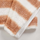Faux Fur Printed Throw Blanket - Aaliyah Collection by Great Bay Home