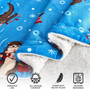 Holiday Sherpa Throw - Esmay Collection by Great Bay Home