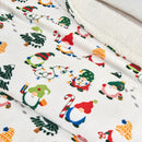 Holiday Sherpa Throw - Esmay Collection by Great Bay Home
