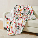 Holiday Sherpa Throw - Esmay Collection by Great Bay Home