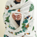 Sherpa Throw Blanket - Eve Collection by Great Bay Home