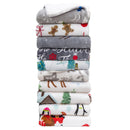 Sherpa Throw Blanket - Eve Collection by Great Bay Home
