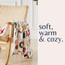 Sherpa Throw Blanket - Eve Collection by Great Bay Home
