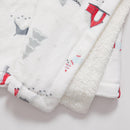 Sherpa Throw Blanket - Eve Collection by Great Bay Home