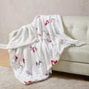 Sherpa Throw Blanket - Eve Collection by Great Bay Home