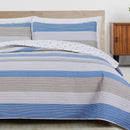 Striped Quilt Set - Bryce Collection by Great Bay Home
