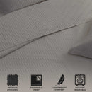 Herringbone Stitched Quilt - Louise Collection by Great Bay Home