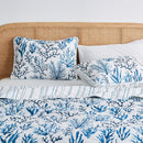 Coastal Navy Coral Quilt Set - Saelia Collection by Great Bay Home