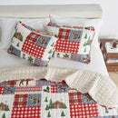 Colorful Holiday Quilt Set - Midnight Magic Collection by Great Bay Home