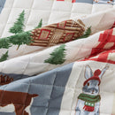 Colorful Holiday Quilt Set - Midnight Magic Collection by Great Bay Home