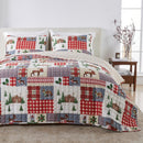 Colorful Holiday Quilt Set - Midnight Magic Collection by Great Bay Home