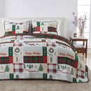 Colorful Holiday Quilt Set - Midnight Magic Collection by Great Bay Home