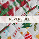 Colorful Holiday Quilt Set - Midnight Magic Collection by Great Bay Home