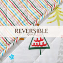 Colorful Holiday Quilt Set - Midnight Magic Collection by Great Bay Home