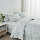 Floral Medallion Printed Microfiber Quilt Set - Kaleigh Collection by Great Bay Home