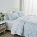 Floral Medallion Printed Microfiber Quilt Set - Kaleigh Collection by Great Bay Home