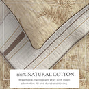 Floral Printed Cotton Quilt Set - Mendocino Collection by Great Bay Home