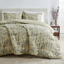 Reversible Christmas Comforter and Sham Set - Holiday / Lodge Odette Collection by Great Bay Home