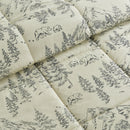 Reversible Christmas Comforter and Sham Set - Holiday / Lodge Odette Collection by Great Bay Home