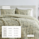 Reversible Christmas Comforter and Sham Set - Holiday / Lodge Odette Collection by Great Bay Home