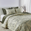 Reversible Christmas Comforter and Sham Set - Holiday / Lodge Odette Collection by Great Bay Home