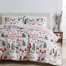 Reversible Christmas Comforter and Sham Set - Holiday / Lodge Odette Collection by Great Bay Home