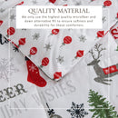 Reversible Christmas Comforter and Sham Set - Holiday / Lodge Odette Collection by Great Bay Home