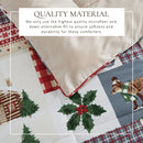 Reversible Christmas Comforter and Sham Set - Holiday / Lodge Odette Collection by Great Bay Home