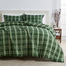 Reversible Christmas Comforter and Sham Set - Holiday / Lodge Odette Collection by Great Bay Home