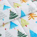 Reversible Christmas Comforter and Sham Set - Holiday / Lodge Odette Collection by Great Bay Home