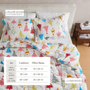 Reversible Christmas Comforter and Sham Set - Holiday / Lodge Odette Collection by Great Bay Home