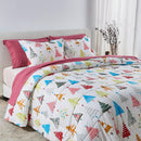 Reversible Christmas Comforter and Sham Set - Holiday / Lodge Odette Collection by Great Bay Home