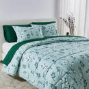 Reversible Christmas Comforter and Sham Set - Holiday / Lodge Odette Collection by Great Bay Home
