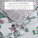 Reversible Christmas Comforter and Sham Set - Holiday / Lodge Odette Collection by Great Bay Home