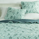 Snowy Botanical Quilt Set - Mariela Collection by Great Bay Home