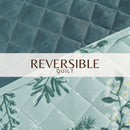 Snowy Botanical Quilt Set - Mariela Collection by Great Bay Home