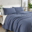 Stonewashed Relaxed Quilt Set - Vittoria Collection by Great Bay Home