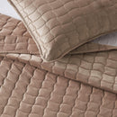 Velvet Box-Stitched Quilt Set - Vivica Collection by Great Bay Home