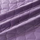 Velvet Box-Stitched Quilt Set - Vivica Collection by Great Bay Home