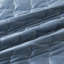 Velvet Box-Stitched Quilt Set - Vivica Collection by Great Bay Home